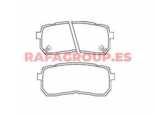 RG6058 - Pastillas de freno